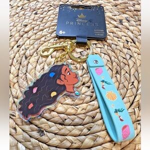Loungefly Disney Moana Multi-Charm Keychain NWT